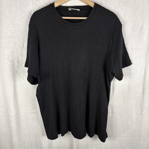 Vintage Tamotsu New York Black Ribbed T-shirt Blouse Womens Size 1X